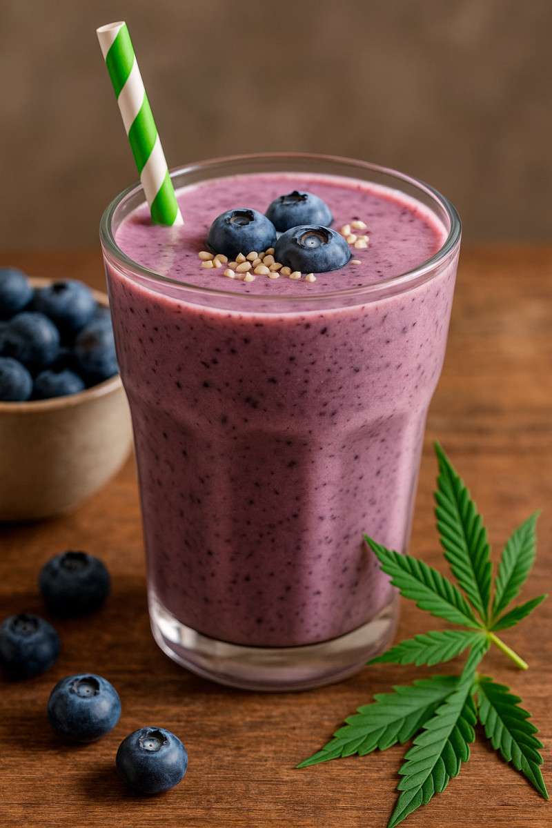 черничный тгк коктейль